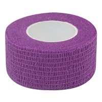COMOmed Self Stick Cohesive Bandage Latex FDA Approved 1"x5 Yards First Aid Bandages Stretch Sport Wrap Vet Tape for Wrist Ankle Sprain and Swelling,Purple