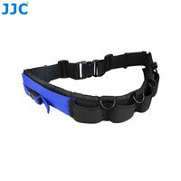 JJC Multi-function Lightweight Durable Deluxe Technical Photography Belt Fits JJC DLP Lens Pouch for Photographers