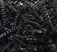 Risalana U Choose Size! Jet Black Gift Basket Shred Crinkle Paper Grass Filler Bedding (12 Oz Bag)