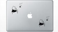 Winnie The Pooh HenryDecal5550029 Set Of Two (2x) , Decal , Sticker , Laptop , Ipad , Car , Truck