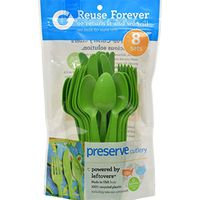 Preserve Apple Green Cutlery, 7 Ounce - 12 per case