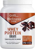 Life Extension Wellness Code Whey Protein Isolate, Chocolate, 437 Gram