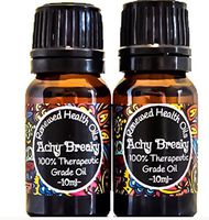 Pain Essential Oil Blend Achy Breaky 10 ml (Clove Peppermint Helichrysum Wintergreen Essential Oil Blend) 100% Therapeutic Grade Undiluted 2 pk