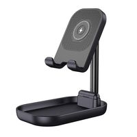ZHENXI Fast Wireless Charging Stand Holder - Multi-Function Desktop Phone Stand Holder Fast Wireless Charging Tablet Support