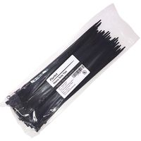 Cable Ties 12 Inch, Zip Ties 12 Inch with 50 Pounds Tensile Strength, 100 Pieces, Black