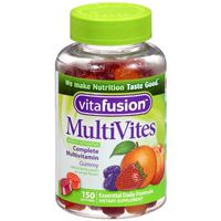 Vitafusion MultiVites Gummy Multivitamins 150 Gummies Berry, Peach and Orange- Discounted Pack- of 2 Vitafusion-vy