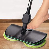 HADMB Polisher Mop Electric Mop Rechargeable Powered Floor Cleaner Electronic Wireless Mop 3 in 1 Cordless Spin Floor Cleaner for All Surfaces
