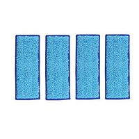 VideoPUP Replacement Reusable Wet Mopping Pads Pack of 4 Compatible with Irobot Braava Jet 240 241