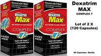 Dexatrim Max Complex 7 Dietary Supplement, 60 Capsules (Pack of 2)