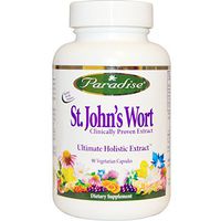 Paradise Herbs, St. John's Wort, 90 Veggie Caps - 2pc
