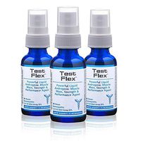 Test Flex - Natural Testosterone Booster & Muscle Gainer By Award-Winning Top Legal Steroids & Muscle Stacks | 3-Month Supply | Increased Mass, Strength & Performance | Natural Bodybuilding Supplement