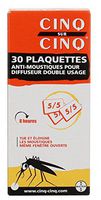 Bayer Cinq Sur Cinq Anti-Mosquitoes Plates X30