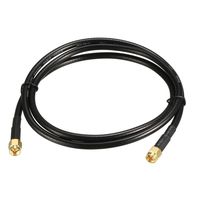 uxcell Antenna Extension Cable SMA Male to SMA Male Coaxial Cable RG58 50 Ohm 6 ft