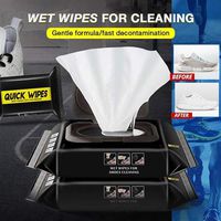 Shoes Cleaning Wet Wipes,Portable Disposable Individual Sealed Shoes Cleaning Wet Wipes,Sports Canvas Cleaner,Leather Cleaning & Conditioning Wipes for Outdoor,Hiking,Travel,Backpacking (12 Pieces)