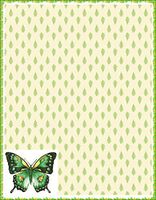 Green Butterfly Stationery Printer Paper 26 Sheets
