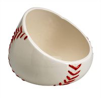 Boom Bowl 2.0 Sports Sound Amplifier Featuring a Power Cord Port for Smart Phone or Mini Smart Speaker (Baseball)