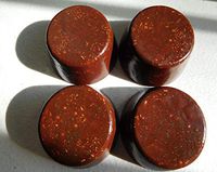 4 Red Sun Small Tower Busters Orgone Generator Energy Accumulator PERFECT GIFTING TOOL!!!! Made 7.83/432/528Hz Frequency with OM Chants Many Beautiful Ingredients!!