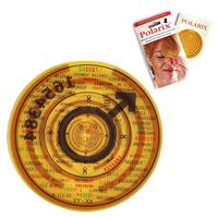 Polarix© for Men - Pain Relief Disc Made for Men | Chakra Healing Therapy | with Added Healing Numbers to Stimulate The Body's self-Healing abilities | fi 54 mm | by Lakhovsky & Nikola Tesla Design