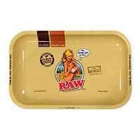 RAW Girl Metal Rolling Tray (Small 11x7)