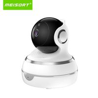 meisort WiFi Home Security Surveillance Camera 1080P Auto Motion Tracking Camera with Night Vision Two-Way Audio for Baby Elder Pet