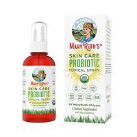 ORGANIC TOPICAL (SKIN) PROBIOTIC SPRAY by MaryRuth's (Plant-Based) USDA Certified Organic Non-GMO, Vegan, Raw, Paleo highly potent live strain flora For Eczema, Psoriasis, Rosacea, Wrinkles & more 4oz