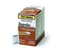 Medi-First 80848 Ibuprofen, Pain Reliever, 250 Count (Pack of 1)