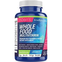 Whole Food Multivitamin Men & Women 120 Tablets, Probiotics & Digestive Enzymes, All Natural Vegetable & Fruit Blends, Antioxidants, Omega 3&6, Non-GMO, Gluten Free, Vegan, Immune Health