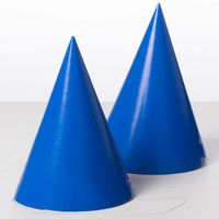 Hot Pink Party Hats, 8ct