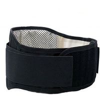 Forfar Self Heating Warm Waist Tourmaline Back Support Magnetic Therapy Belt Brace Adjustable Elastic Health Care Stress