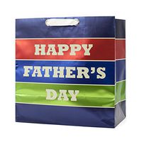 Hallmark Extra Large Father's Day Gift Bag (Stripes)