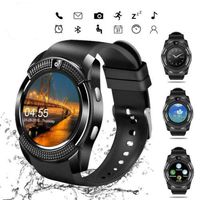 SMARTTREE Bluetooth Smart Watch Touch Screen Waterproof Wristband Sport Watch Fitness Tracker Wrist SIM SD Card Pedometer for iOS,Android