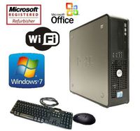 Dell Optiplex 780 SFF Wifi Desktop PC Bundle - Intel Fast & Efficient Core 2 Duo @ 3.0ghz - 1TB Hard Drive - Loaded 16gb RAM - Windows 7 Professional 64-bit - Dual Video Output - 1 Year Warranty