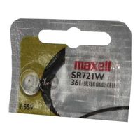 Maxell SR721W 361 D361 SR58 SR721 Silver Oxide Watch Battery
