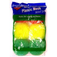 DDI 683370 6 pk. Nylon Mesh Scouring Pads Case Of 72