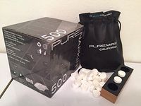 Pure Napkin California Bundle : A Bamboo Resin Tray for Two with 500 Compressed Napkins and an Elegant Pure Napkin California Travel Bag