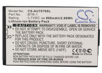 Cameron Sino 800mAh/2.96Wh Li-ion High-Capacity Replacement Batteries for Audiovox CDM-7076 , fits Audiovox BTR1, BTR-1, Utstarcom BTR1