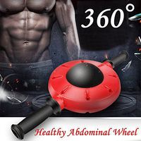 BELONG 360 Degrees All-Dimensional Abdominal Wheel No Noise Ab Roller Muscle Trainer Fitness Equipment Non-Slip Workout Body Massager