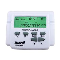 IMSHI Landline Call Blocker for Landline Phones with Caller ID Display, Dual Signal FSK/DTMF - Block Hidden Numbers, Telemarketer Calls, Nuisance Calls