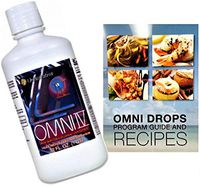 Omnitrition Omni Drop Bundle - Includes Two Products: Omni Drops Diet Drops with Vitamin B12-4 oz with Program Guide and Omni IV (Omni 4) Liquid Vitamins and Minerals with Glucosamine and Co-Q10