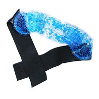 Anyren Gel Pack Wrap with Elastic Strap for Hot/Cold Therapy, Reusable Head Physiotherapy Bag for Physical Cooling, Pain Relief, First Aid Gel Ice Bag