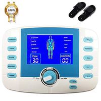 XGuang Multi-Function Pulse Therapy Massager Cervical Vertebra Digital Meridian Physiotherapy Instrument for Pain Management with a Pair of Pedicure Slippers