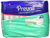 Prevail Maximum Absorbency Underwear, Small/Medium, Pack of 18