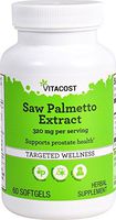 Vitacost Saw Palmetto Extract with Pumpkin Seed Oil -- 320 mg per serving - 60 Softgels