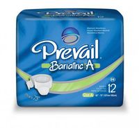 FQPV017PK - Prevail Bariatric Brief Size A 62 - 73