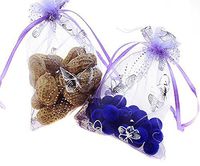 Sealike 100 Pcs Organza Drawstring Pouches Gift Bags Jewelry Party Wedding Favor Display with Stylus