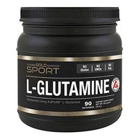 California Gold Nutrition, L-Glutamine Powder, AjiPure, 16 oz (454 g), Milk-Free, Egg-Free, Fish Free, Gluten-Free, No Artificial Colors, Soy-Free, Sugar-Free, Vegetarian, Wheat-Free, CGN