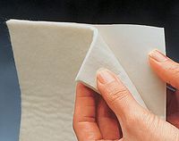 Adhesive Felt, 1/4 in x 6 in x 2 1/2 yd