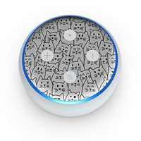 Moody Cats - Skin Sticker Decal Wrap for Amazon Echo Dot 3rd Gen