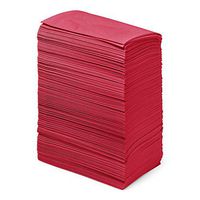 Dinner Napkins Paper Bulk 2-Ply - 1000 Count - 15" x 17" - Maroon - Disposable - Embossed Pattern - Commercial or Business - Restaurants, Bars, Corporate, Catered Events, Party - Paterson Paper
