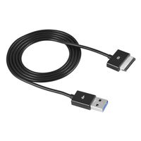uqiangbao 1M 3ft USB Charger Sync Data Cable Cord for ASUS Eee Pad Tablet Transformer TF101 TF201 Slider for Asus 40-Pin Devices